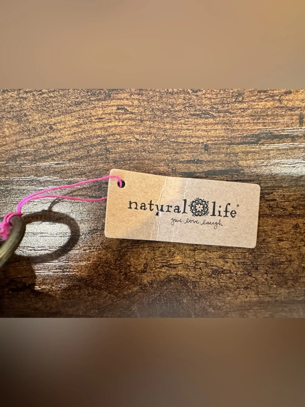 Natural Life Puffy Mini Clip On Pouch Teal/Pink Velvet Floral NWT